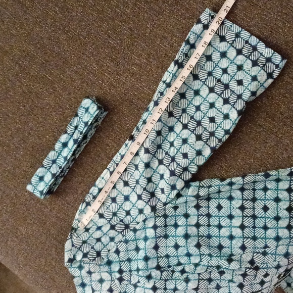 ๐ ๐Brooks Brothers 346๐ - Aqua/Teal Pleated Poplin Button Down Shirtdress - Picture 15 of 15